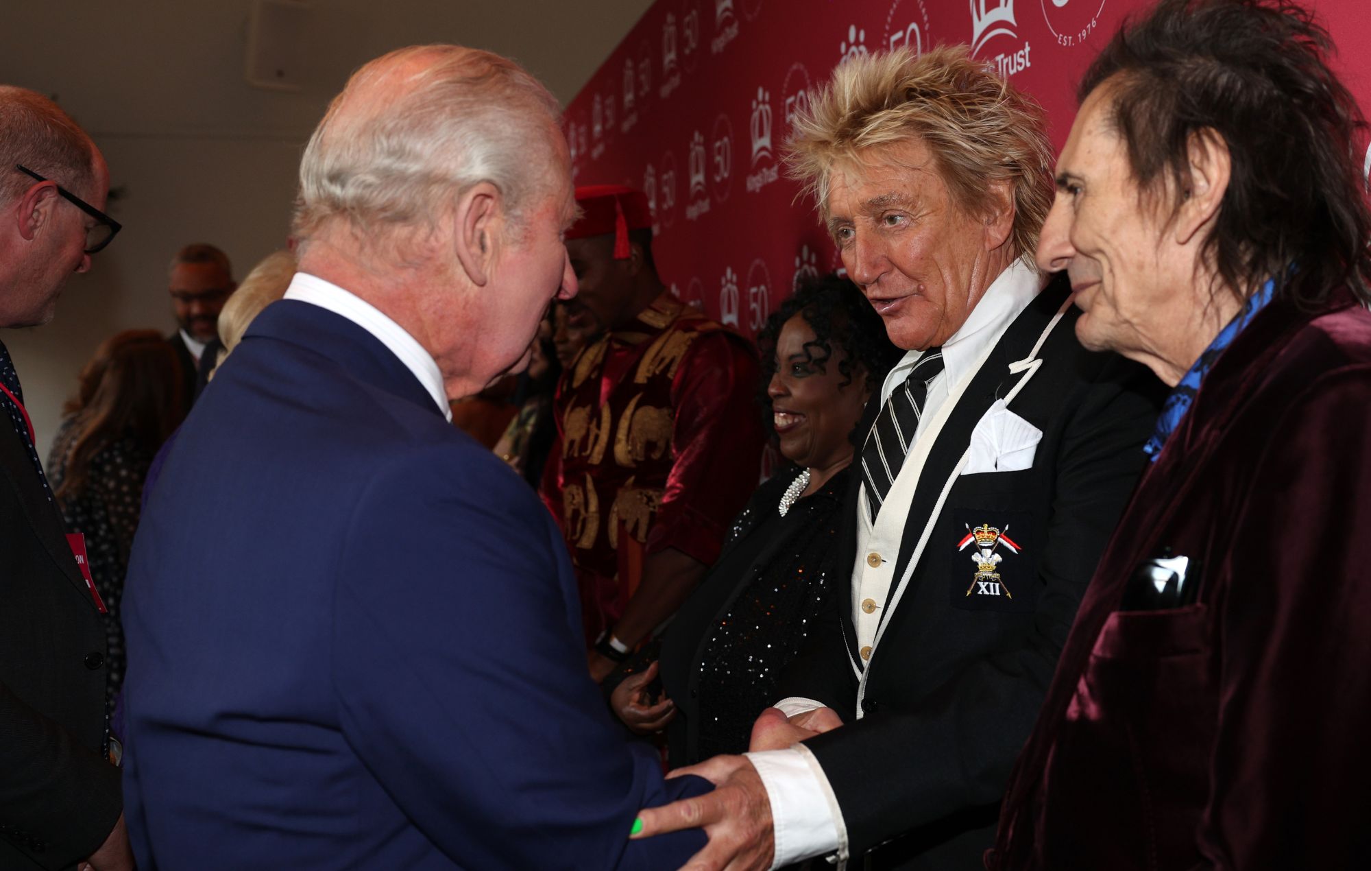Rod Stewart says to King Charles on Donald Trump: “You put that little ratbag in his place”