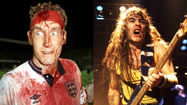 “I’d put the headphones on and listen to heavy metal, and then I’d want to break down the door to get out on the pitch and go kill someone”: Former England legend Terry Butcher is a huge Iron Maiden fan and the original heavy metal footballer
