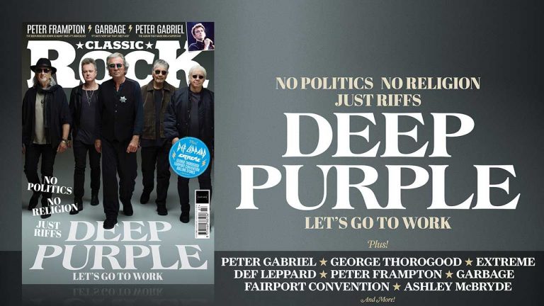 “The magic of what these guys do. It’s just so identifiable. It speaks. It’s musical, powerful!” Deep Purple return to work – only in the new issue of Classic Rock