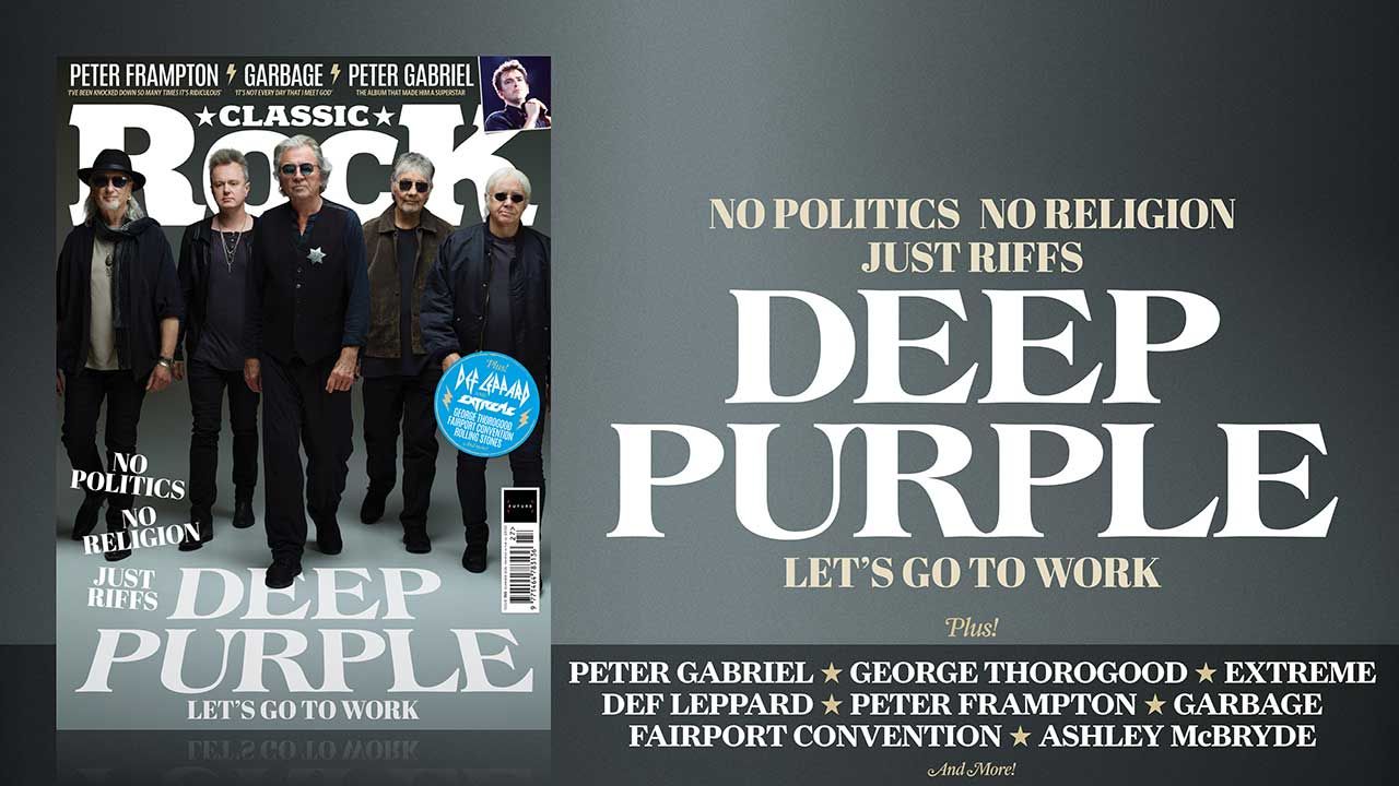 “The magic of what these guys do. It’s just so identifiable. It speaks. It’s musical, powerful!” Deep Purple return to work – only in the new issue of Classic Rock