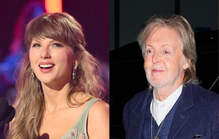 Taylor Swift praises Paul McCartney, says she’s “never not inspired” by the Beatles legend