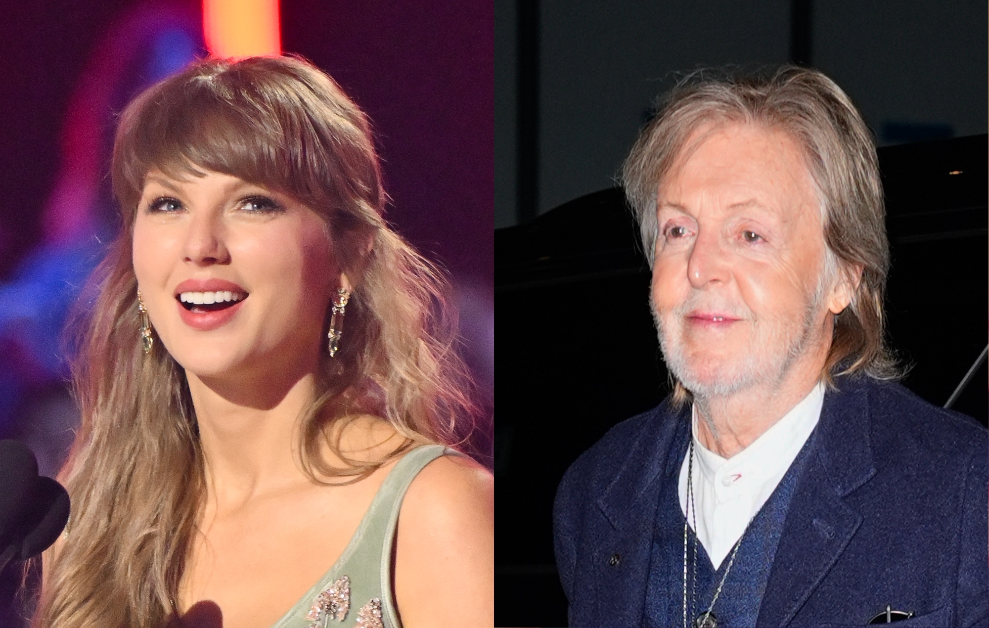 Taylor Swift praises Paul McCartney, says she’s “never not inspired” by the Beatles legend