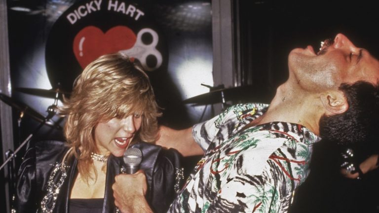 “As soon as you got into the lift there were naked women painted green.” Inside the wild 1986 party where Queen teamed up with Samantha Fox and Gary Glitter to entertain 500 celebrity friends