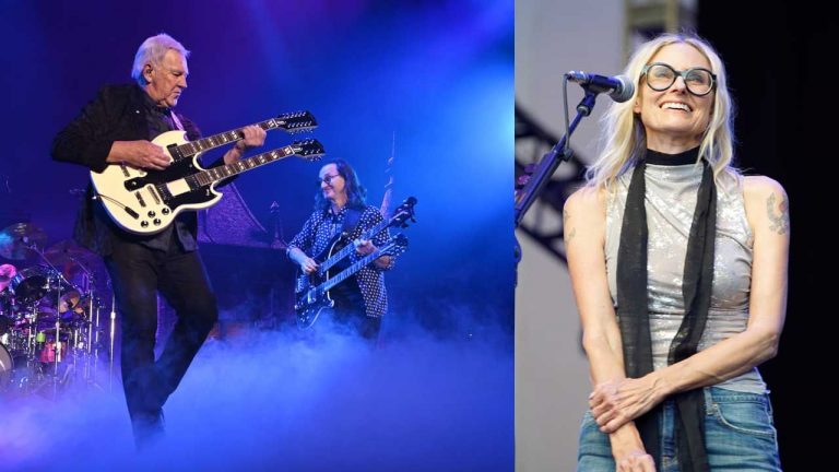 “It was just magical. You’re part of a magical event where this incredible band is getting back together.” Aimee Mann reacts to performing with Rush in Los Angeles