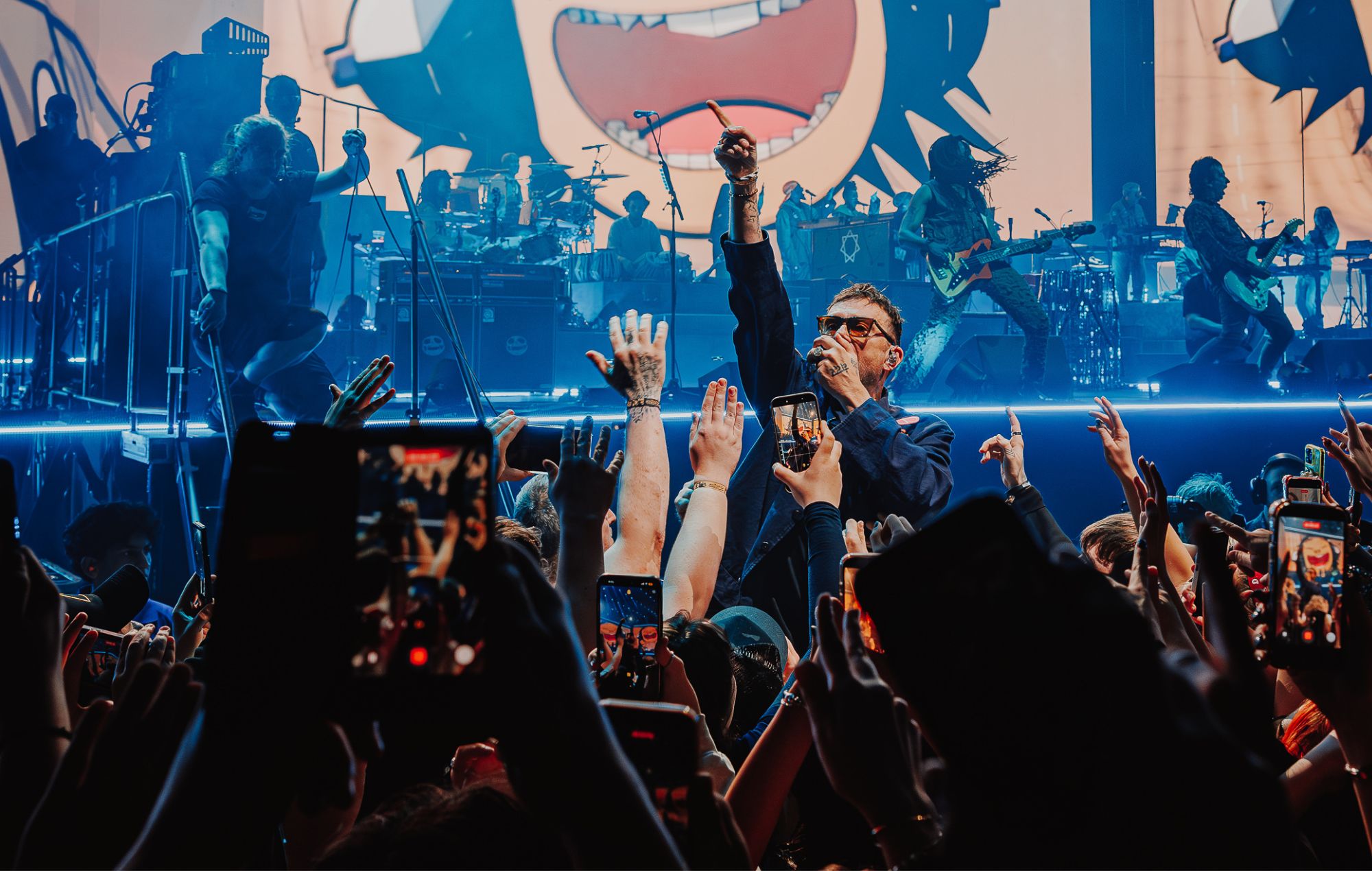 Gorillaz at Tottenham Hotspur Stadium: Johnny Marr, Shaun Ryder, Little Simz, Yasiin Bey lead massive list of guest performers