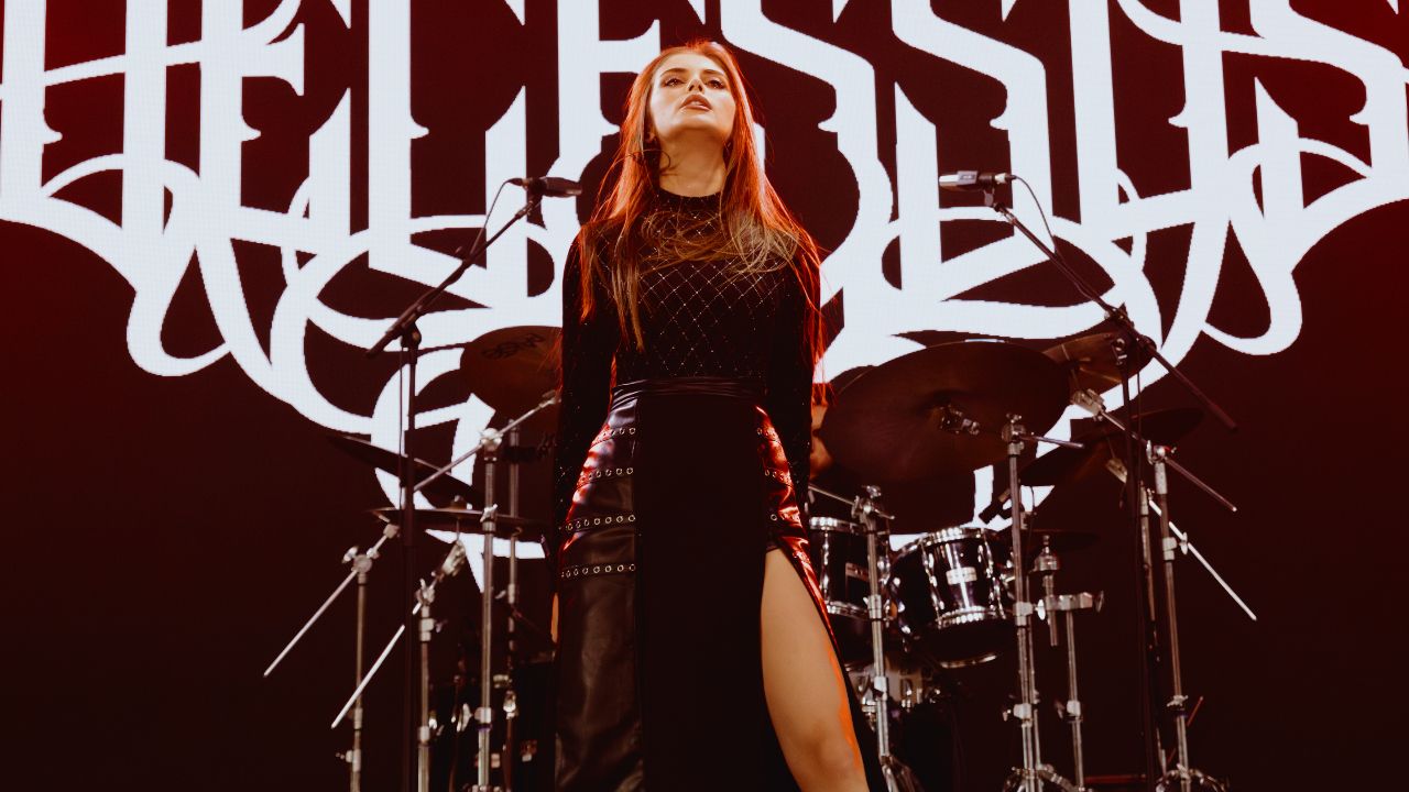 “She might have been crowned Miss World Chile, but we could be seeing a future death metal queen.” Chilean extreme metallers Decessus made a hell of a first impression at Download festival