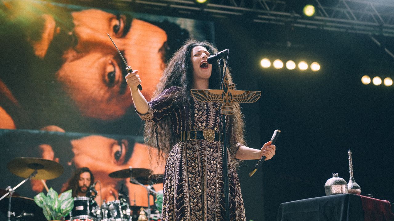 “This is a performance quite unlike anything this storied festival has ever seen.” British-Iranian metallers Lowen produce one of the most powerful and unique sets of Download 2026