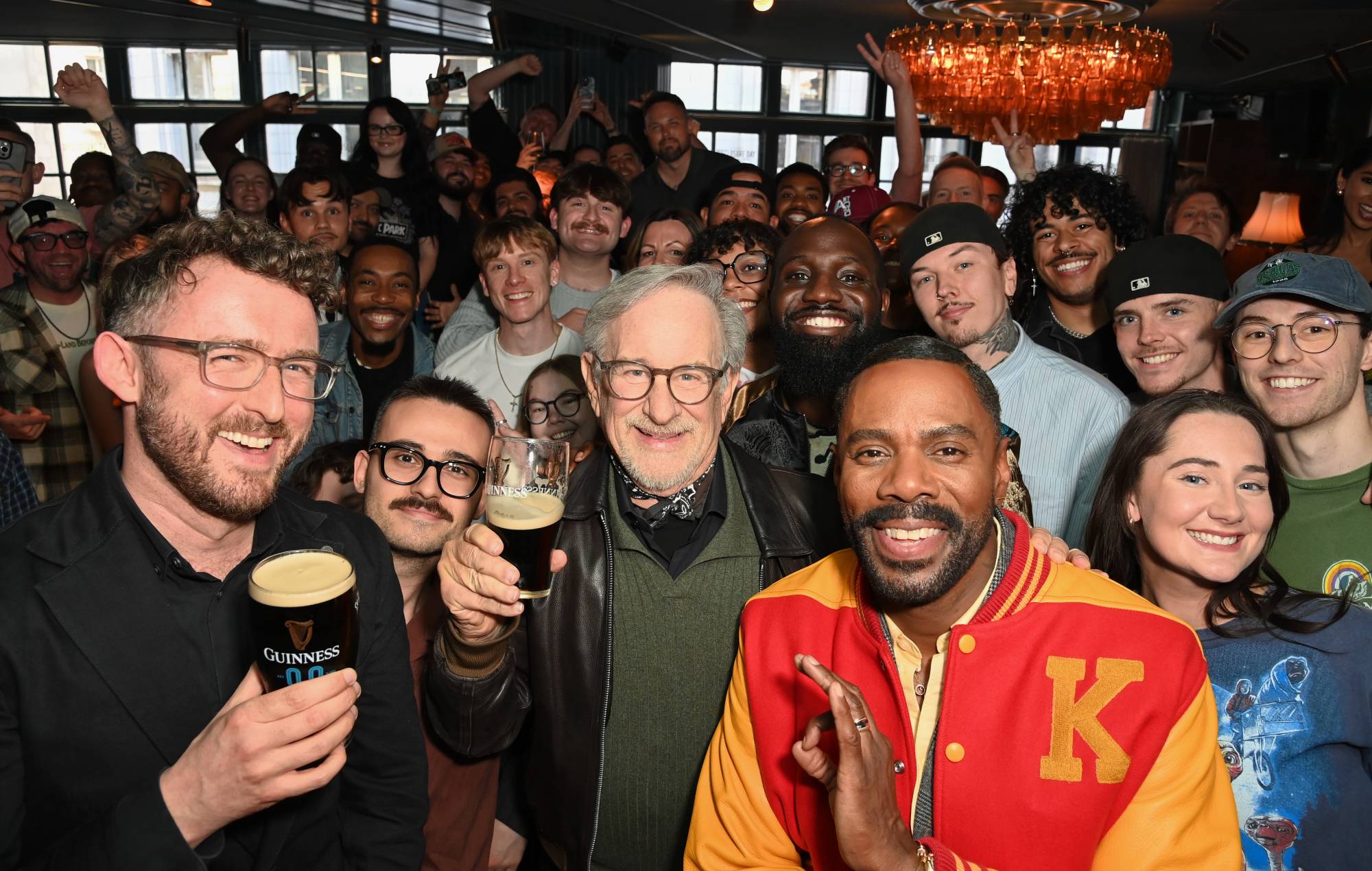 Watch Steven Spielberg make surprise appearance at London pub quiz