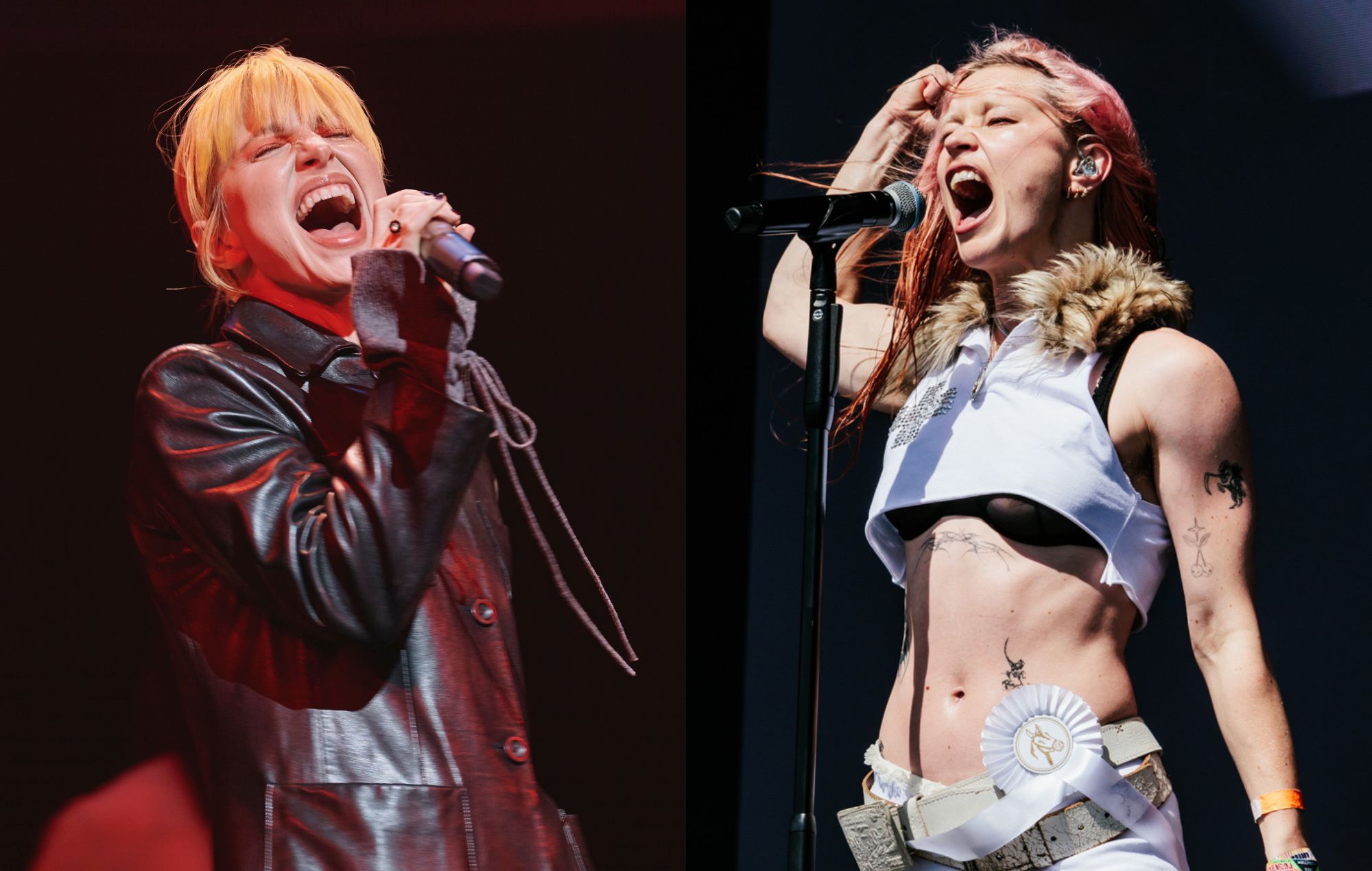 Watch Hayley Williams close London Roundhouse run by playing ‘Parachute’ with Wet Leg’s Rhian Teasdale