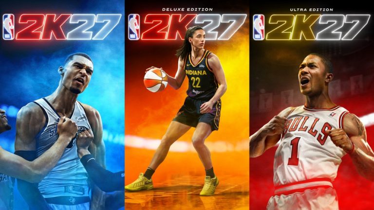 Victor Wembanyama, Caitlin Clark & Derrick Rose Are Your ‘NBA 2K27’ Cover Athletes