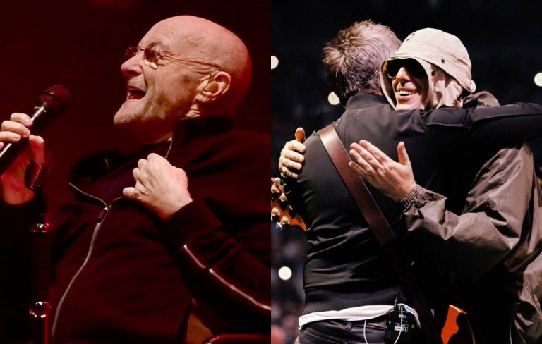 Phil Collins talks meeting Oasis at upcoming Rock Hall Of Fame induction after Noel Gallagher called him “the Antichrist”