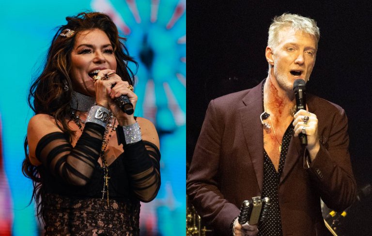 Shania Twain teams up with Queens Of The Stone Age’s Josh Homme on rebellious new single ‘Faded Blue Jeans’