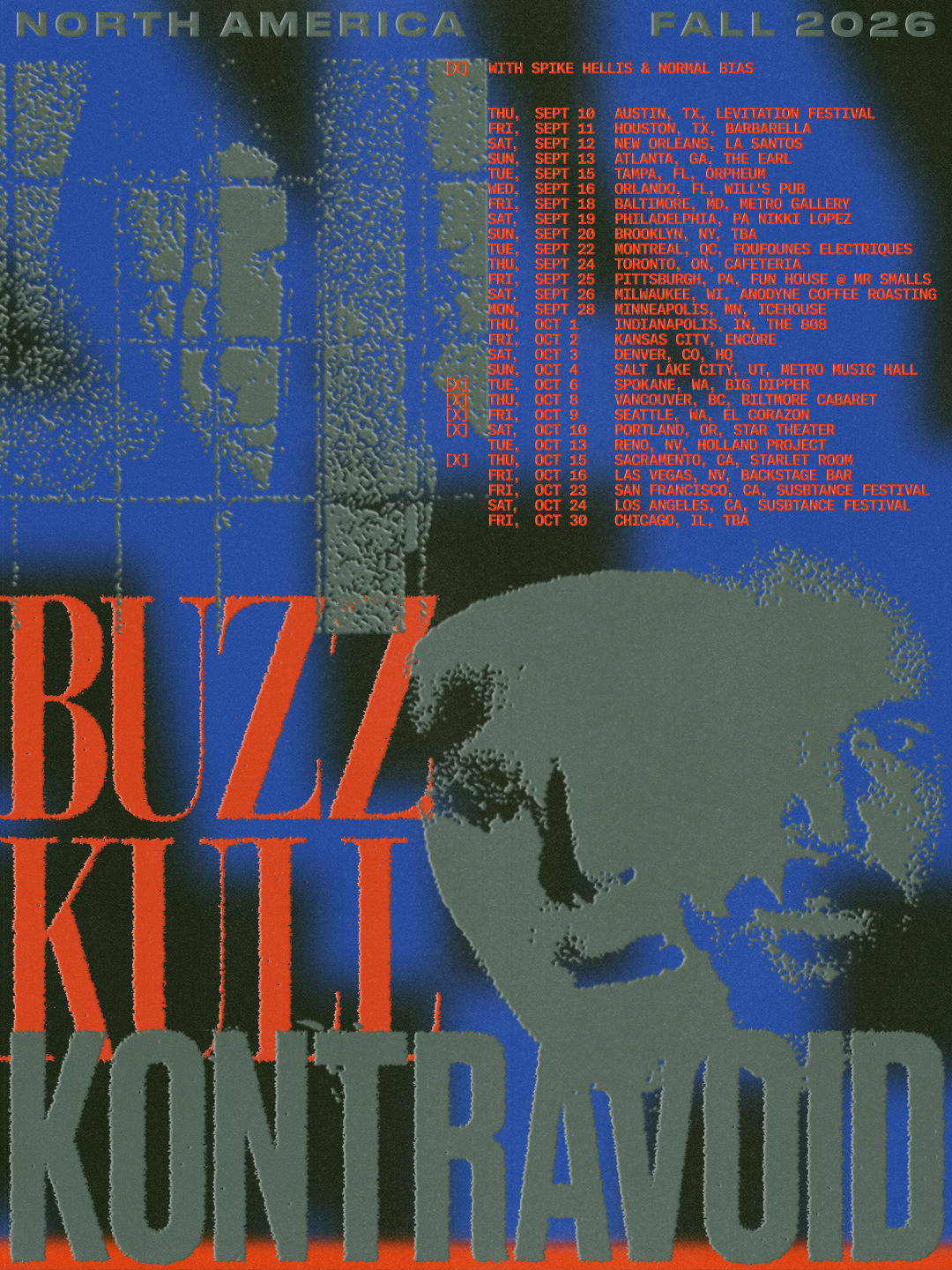 Buzz Kull and Kontravoid Join Forces for Fall North American Tour
