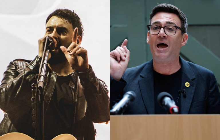 Courteeners’ Liam Fray backs Andy Burnham’s Labour leadership bid: “He’s done a fantastic job in Manchester”