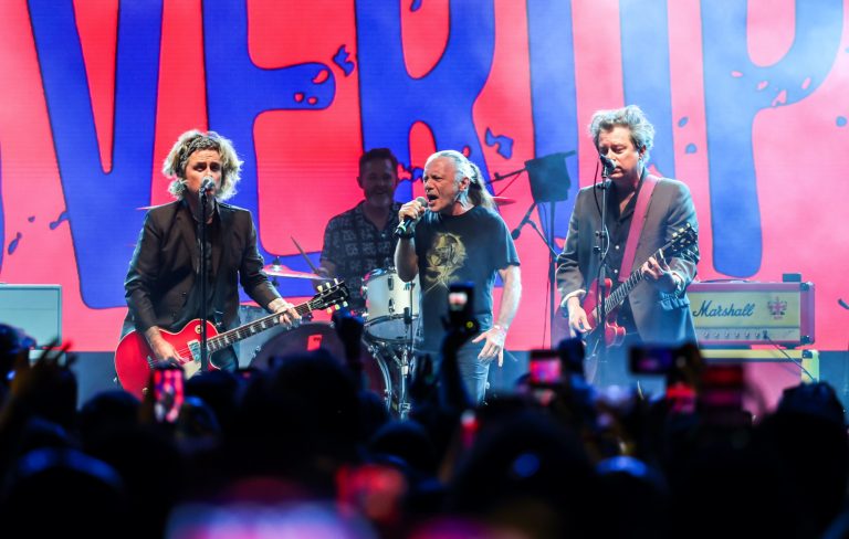 Watch Green Day’s Billie Joe Armstrong cover David Bowie with Iron Maiden’s Bruce Dickinson and dedicate Nirvana’s ‘Drain You’ to L7 icon Jennifer Finch with The Coverups