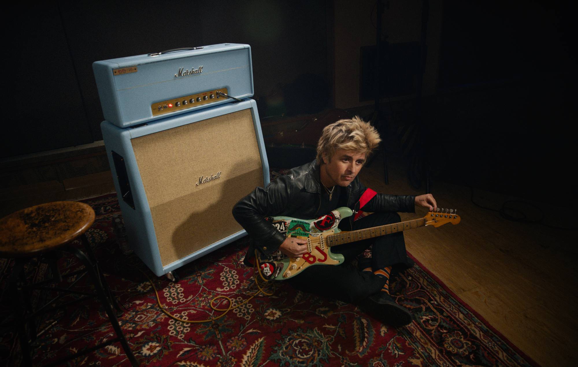 Green Day’s Billie Joe Armstrong announces limited-edition Radiant Red Les Paul Junior Epiphone guitar and Marshall Artist Signature amp