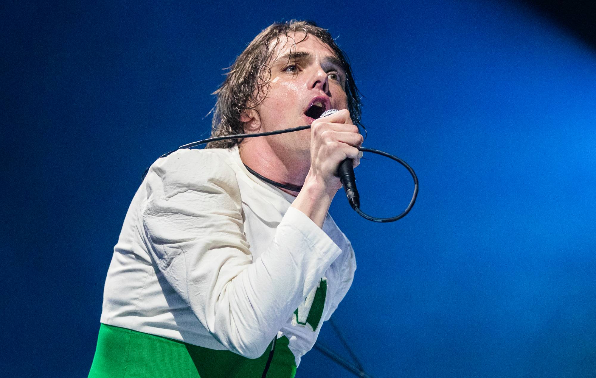 Watch My Chemical Romance DJ at Wembley fan party – with “strange” closing song from Gerard Way