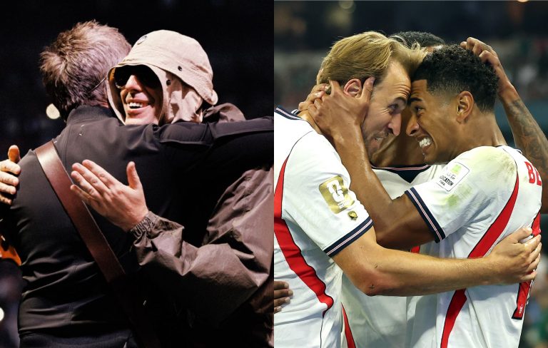 Liam Gallagher reacts after another England World Cup win soundtracked by ‘Wonderwall’ and almost predicting the Mexico score