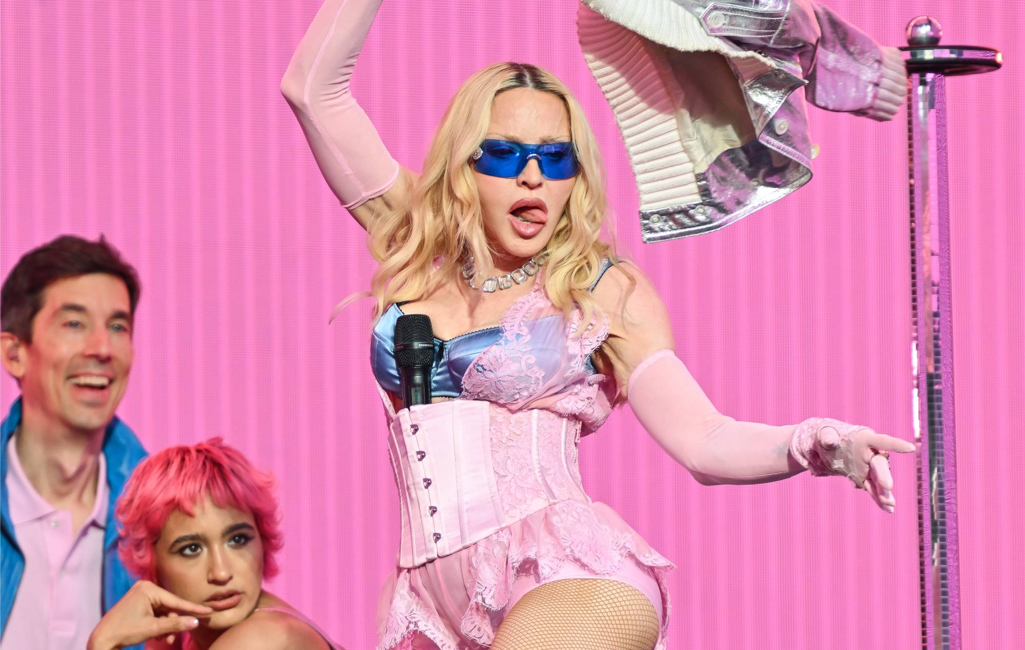 Watch Madonna take to the decks with Stuart Price and daughter Lourdes and air ‘Physical Attraction’ for first time in 40 years at London ‘Club Confessions’ party