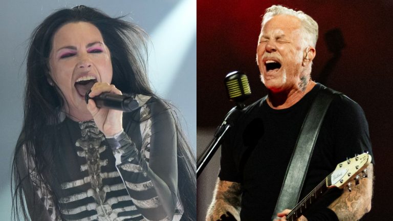 “They let me put a grand piano on the snake pit”: What’s it like supporting Metallica in stadiums? Evanescence’s Amy Lee calls it “so fun”