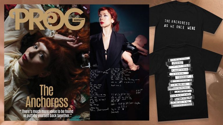 Get an exclusive t-shirt and signed lyric sheet with Prog’s great new Anchoress bundle