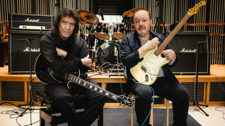 “It shows off the rockier side of our collaboration.” Hackett & Rothery up the tempo on new single, Red Dragon