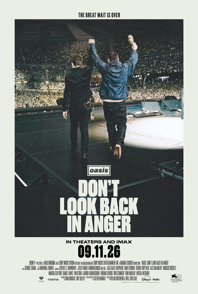 New Trailer and Poster for “Oasis: Don’t Look Back in Anger”