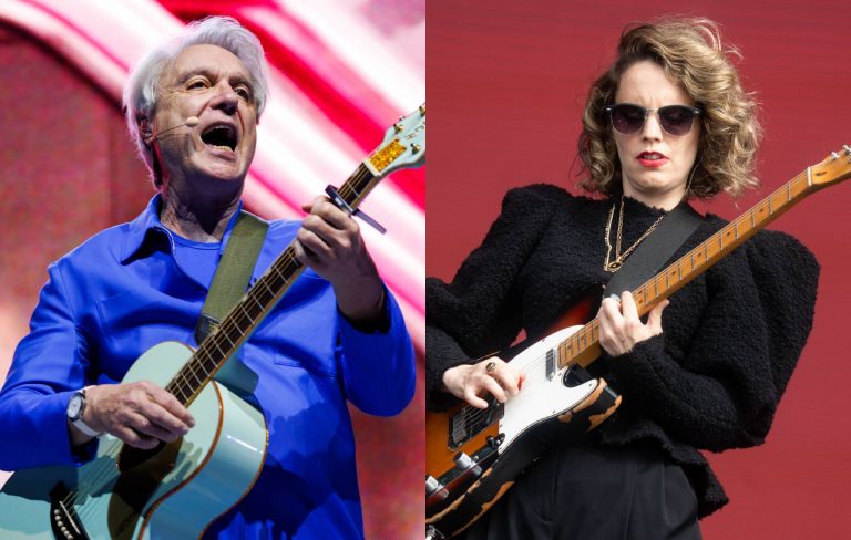Watch David Byrne join Anna Calvi on stage in Halifax and Cardiff for ‘Strange Weather’