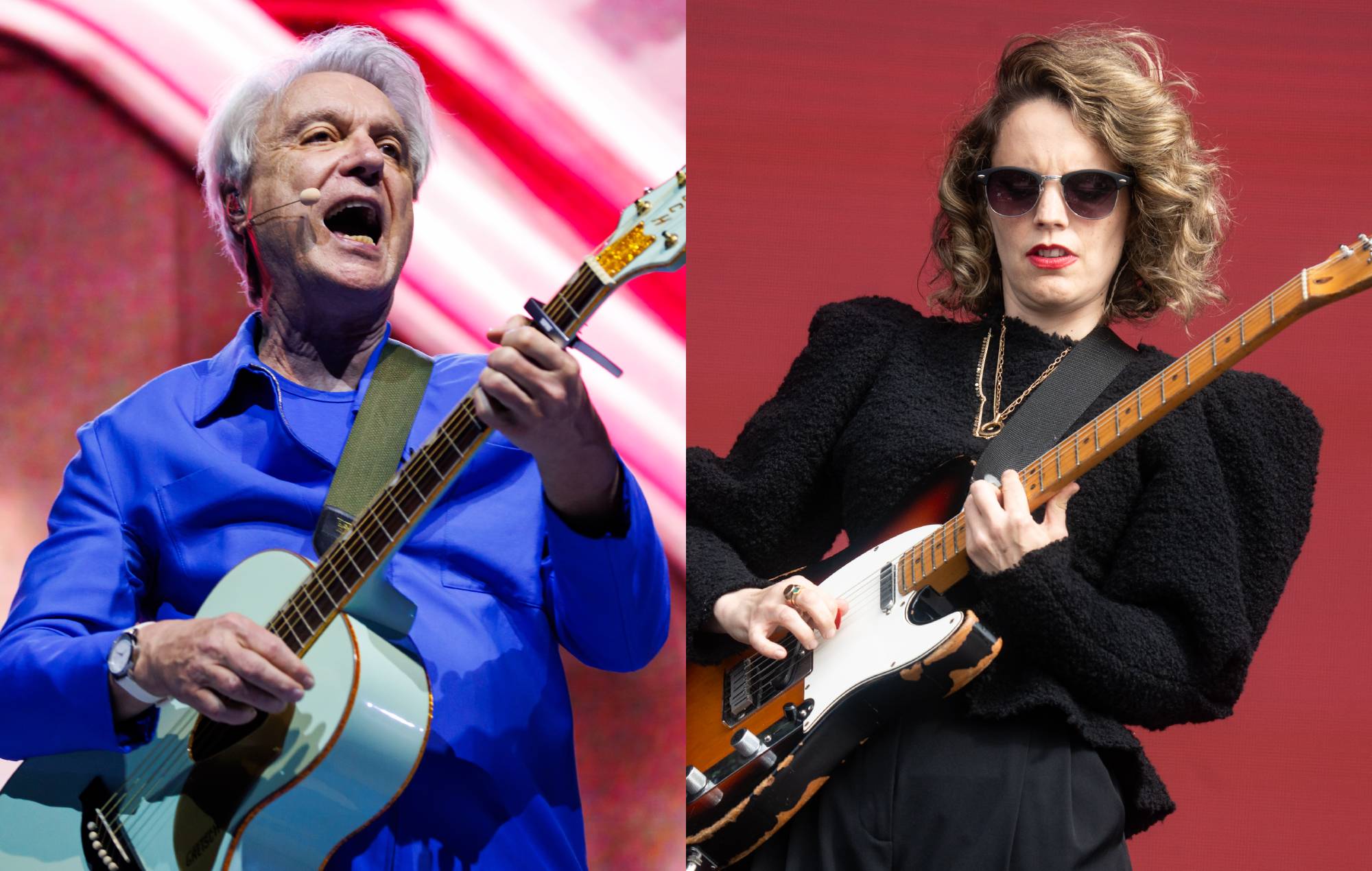 Watch David Byrne join Anna Calvi on stage in Halifax and Cardiff for ‘Strange Weather’