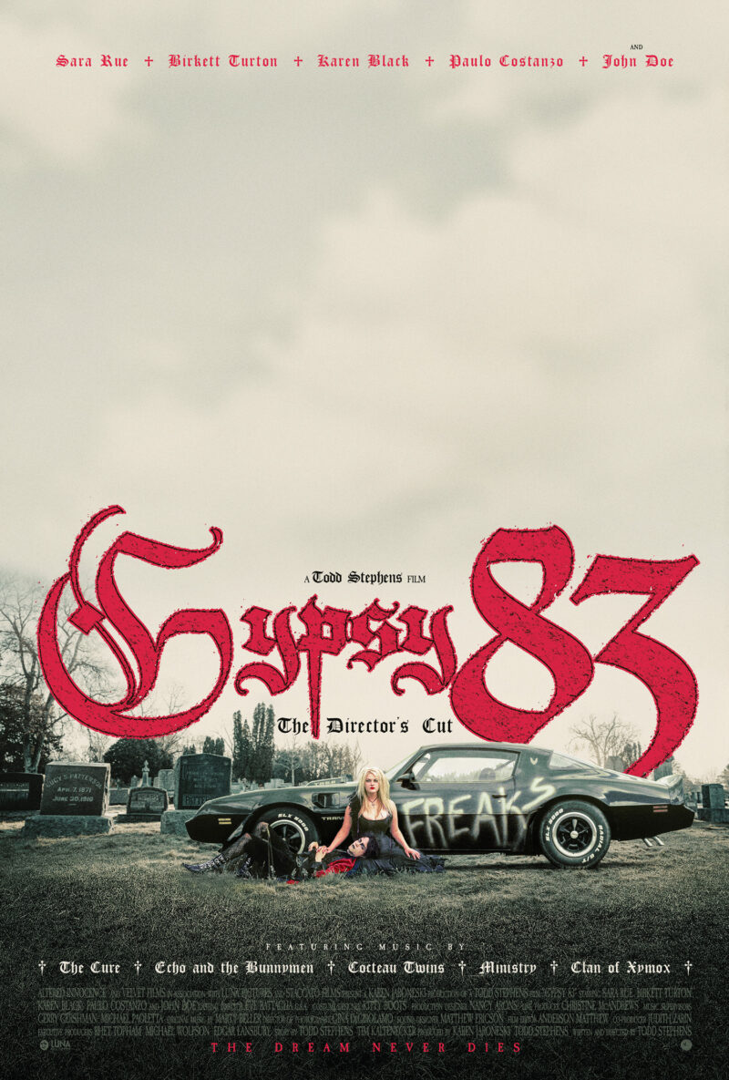 Cult Goth Road Trip Movie “Gypsy 83” Returns in a Restored Director’s Cut — Expanded Soundtrack Features The Cure, Cocteau Twins, Echo & the Bunnymen, and More!