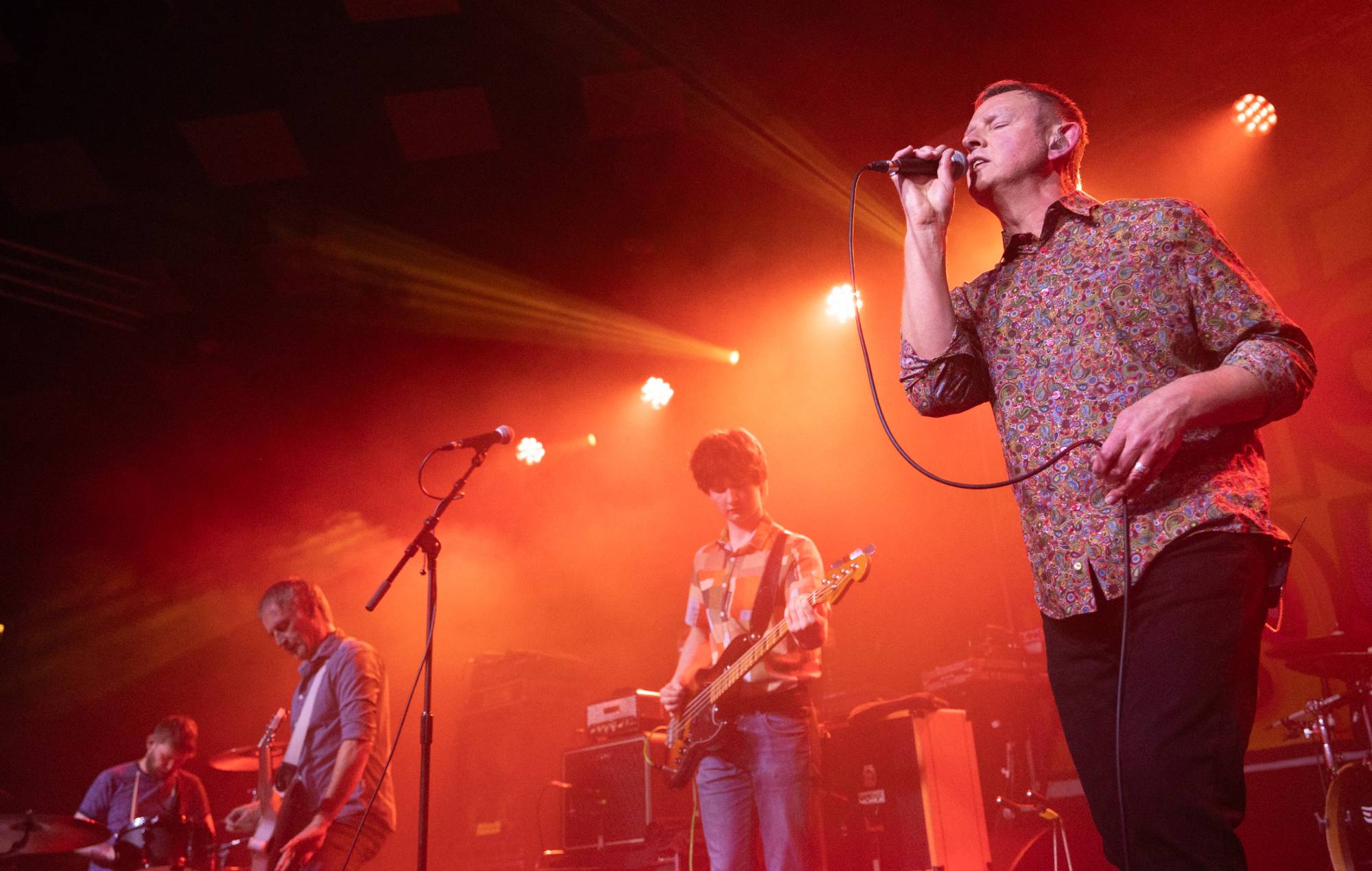 Inspiral Carpets’ tour bus involved in motorway crash that leaves two in hospital