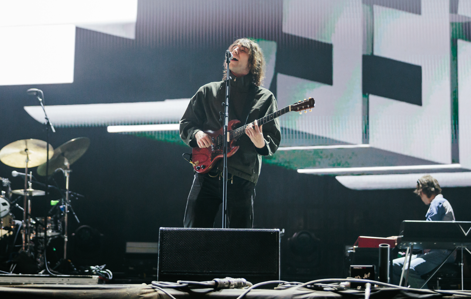 Watch footage from Geese’s epic Reading 2026 set