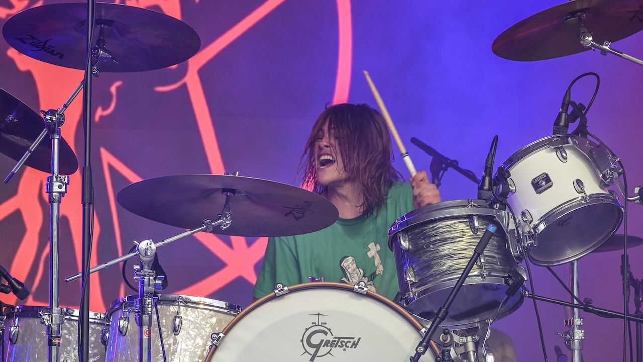 “I’d sit behind my dad and watch him play and watch people just go crazy. As a kid, you think that’s the coolest thing in the world. Because it is.” Taylor Hawkins’ son Shane is giving his late father’s classic rock covers band a new lease of life