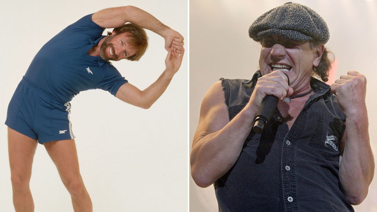 “He was centre-half and you didn’t go near the man. He was dangerous!” How AC/DC’s Brian Johnson ended up playing on the same football team as Chuck Norris