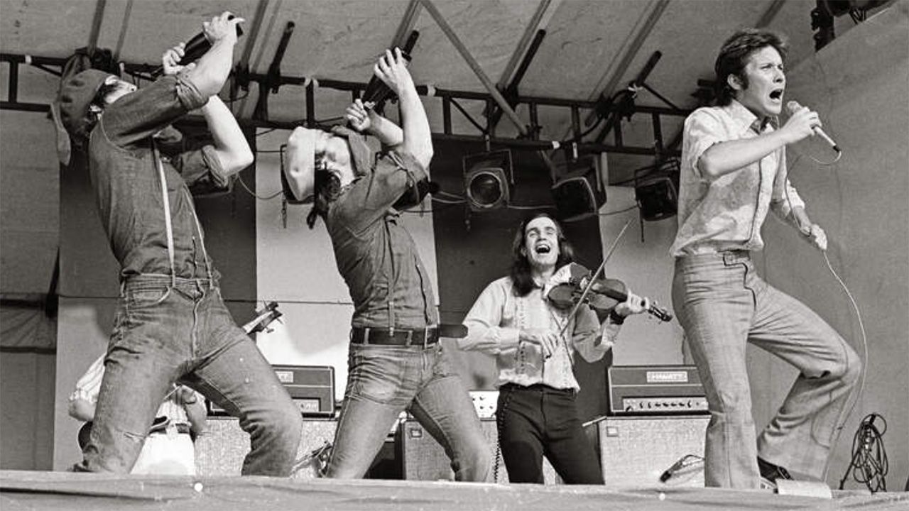 “I’m at work in the petrol station and I read that the album is at No. 23. I’d last heard it at a playback in George Martin’s studio”: Stackridge’s Monty Python-like experience with The Man In The Bowler Hat