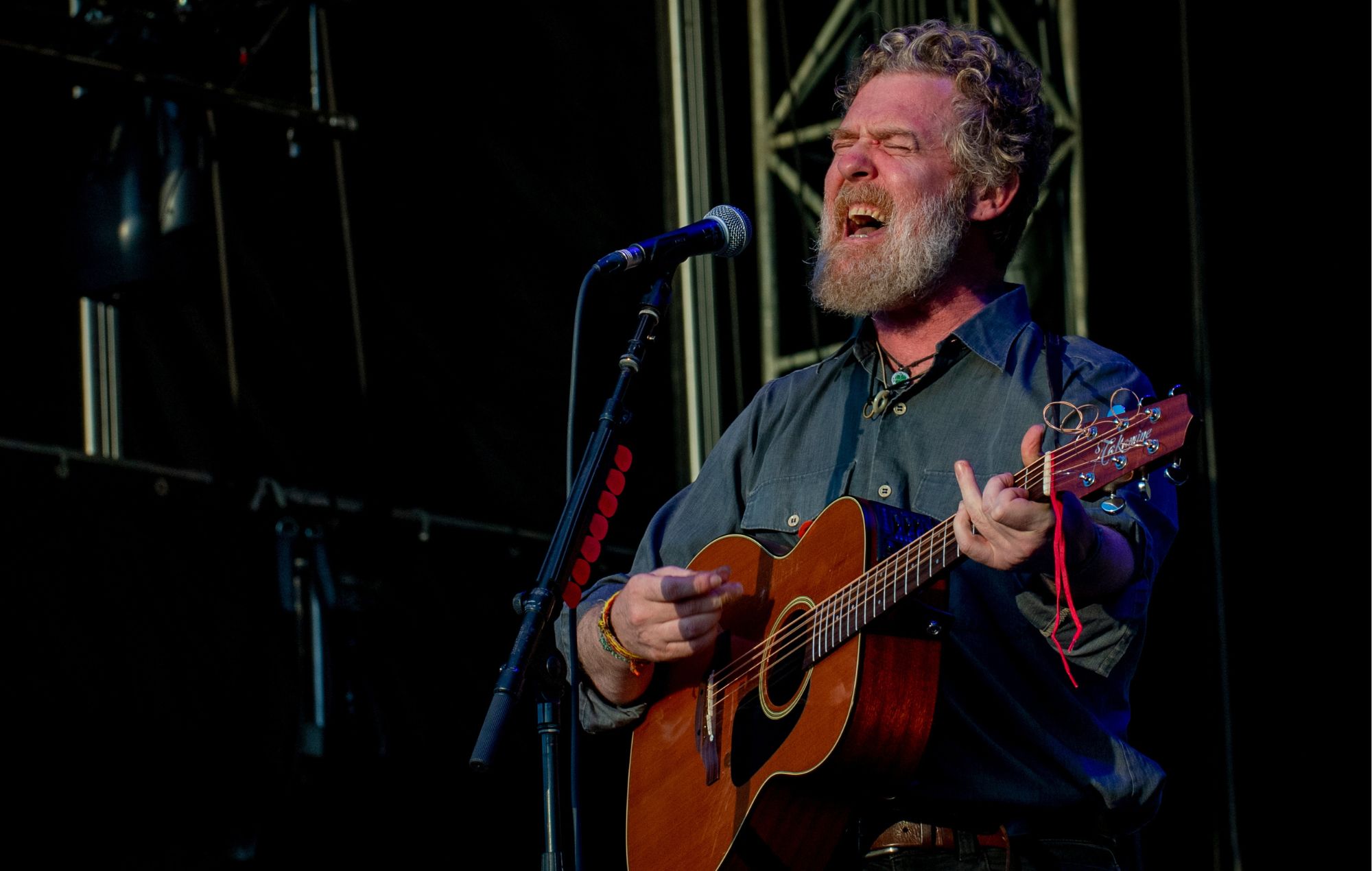 Lisa O’Neill performs at Glen Hansard’s funeral, three years after they paid tribute at farewell to Shane MacGowan