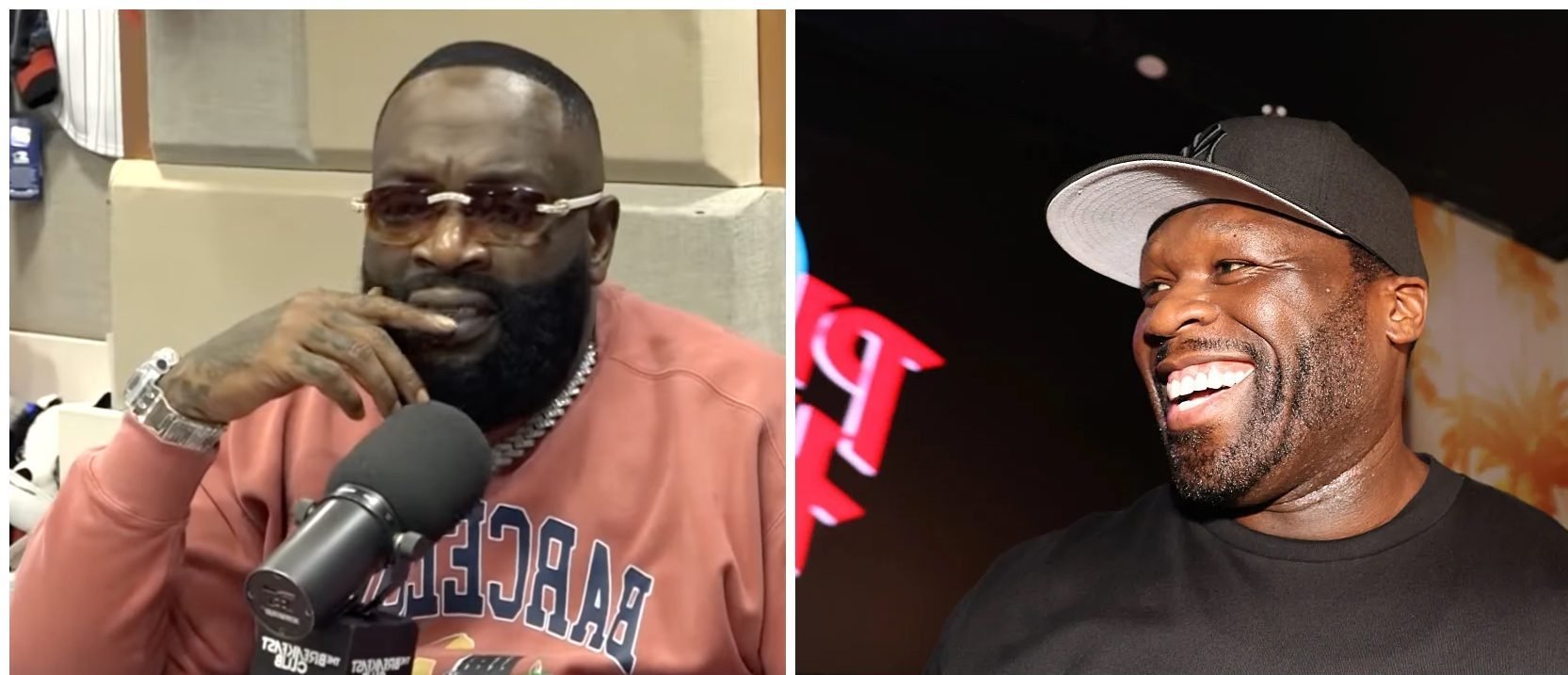 Rick Ross Refuses To Let 50 Cent’s “Too Old For Rap” Talk Slide, Fires Back With Mom Jokes
