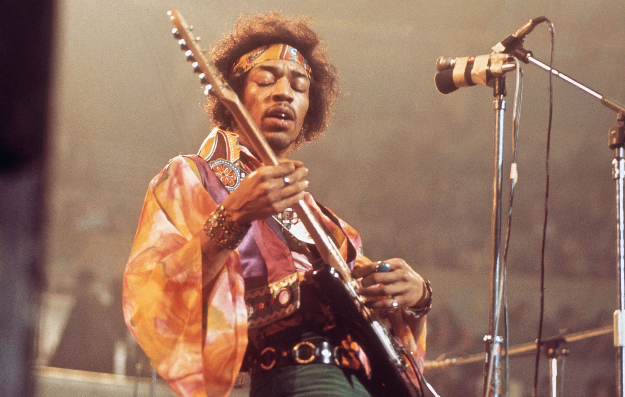 Footage unearthed from drama student who filmed Jimi Hendrix’s Woodstock performance from the stage
