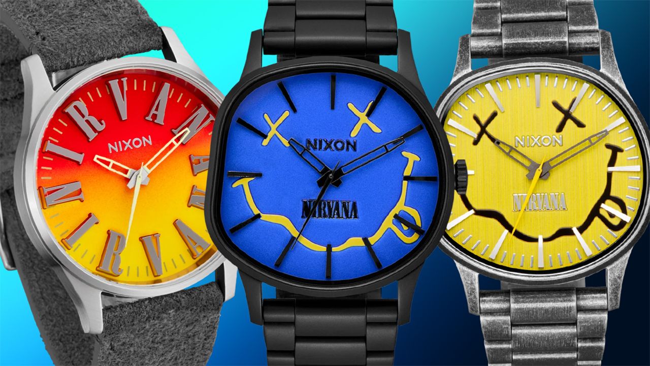 Get your grunge on this weekend with 25% off Nixon’s eye-popping Nirvana watches – but be quick