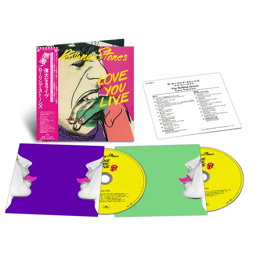 Four Classic Rolling Stones Live Albums Released on SHM-CD
