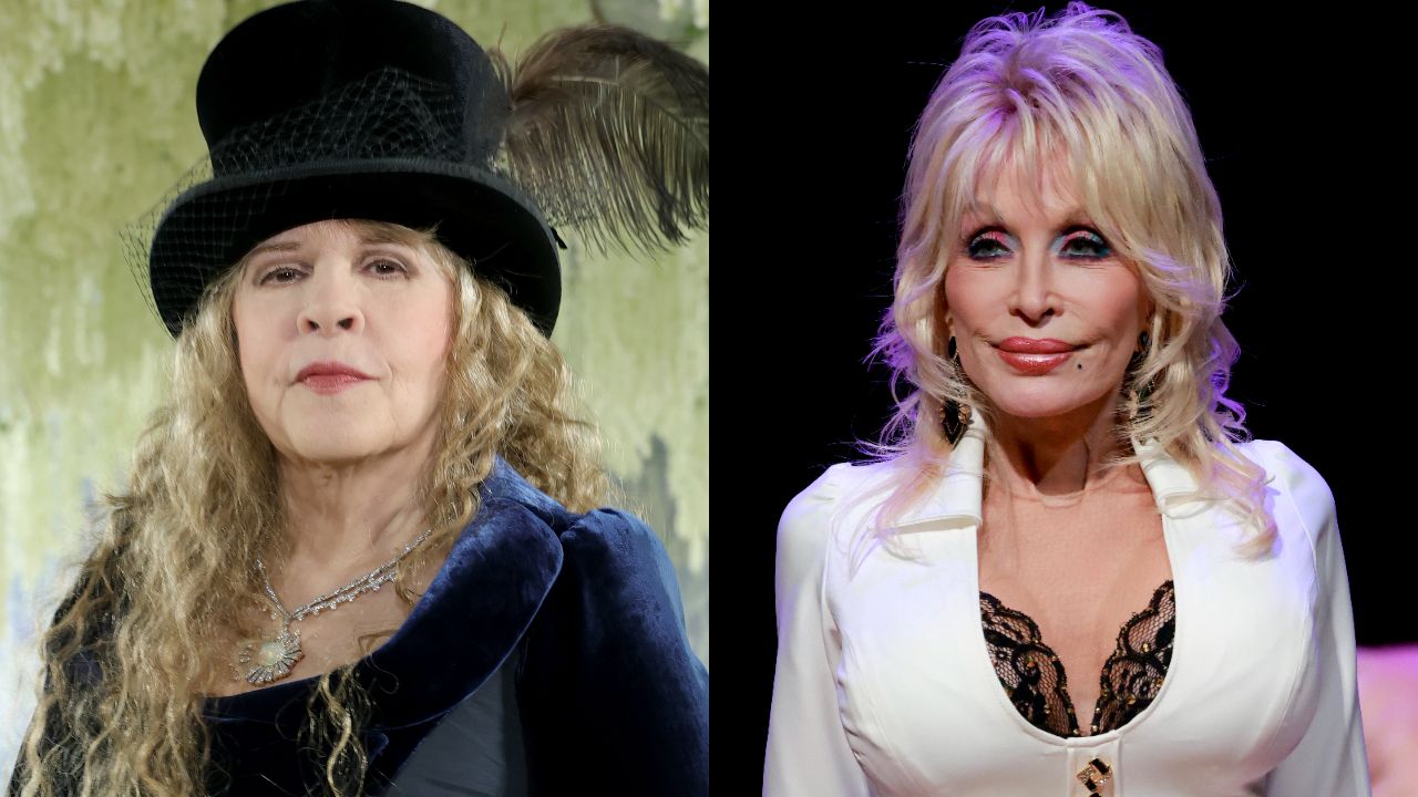 “She said she could become a rock star – and I watched her do it.” Steve Nicks pays tribute to Dolly Parton, and recalls “best week ever” recording with her in Nashville