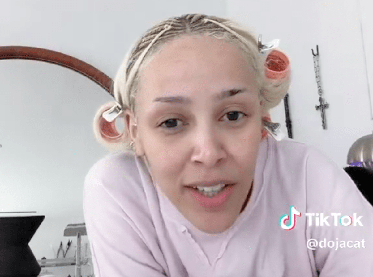 Doja Cat Opens Up About Past Drug Use, Self-Hate & Loving Her Biracial Self On TikTok