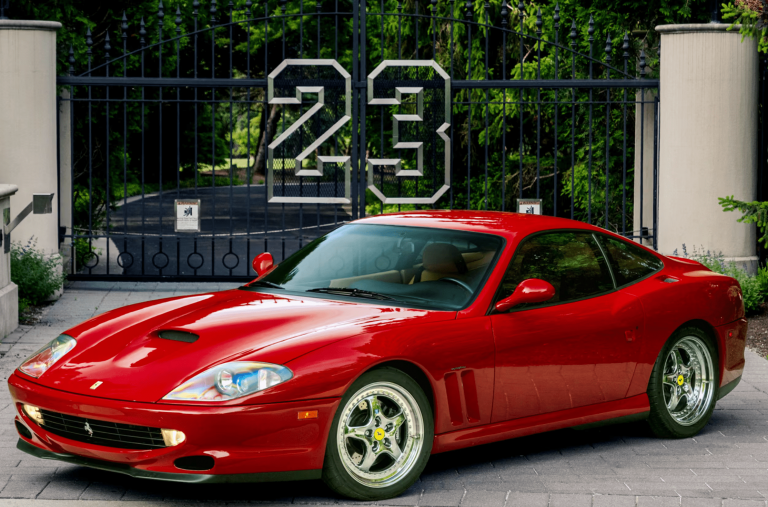 Michael Jordan’s Custom Ferrari 550 Maranello Hits The Auction Block