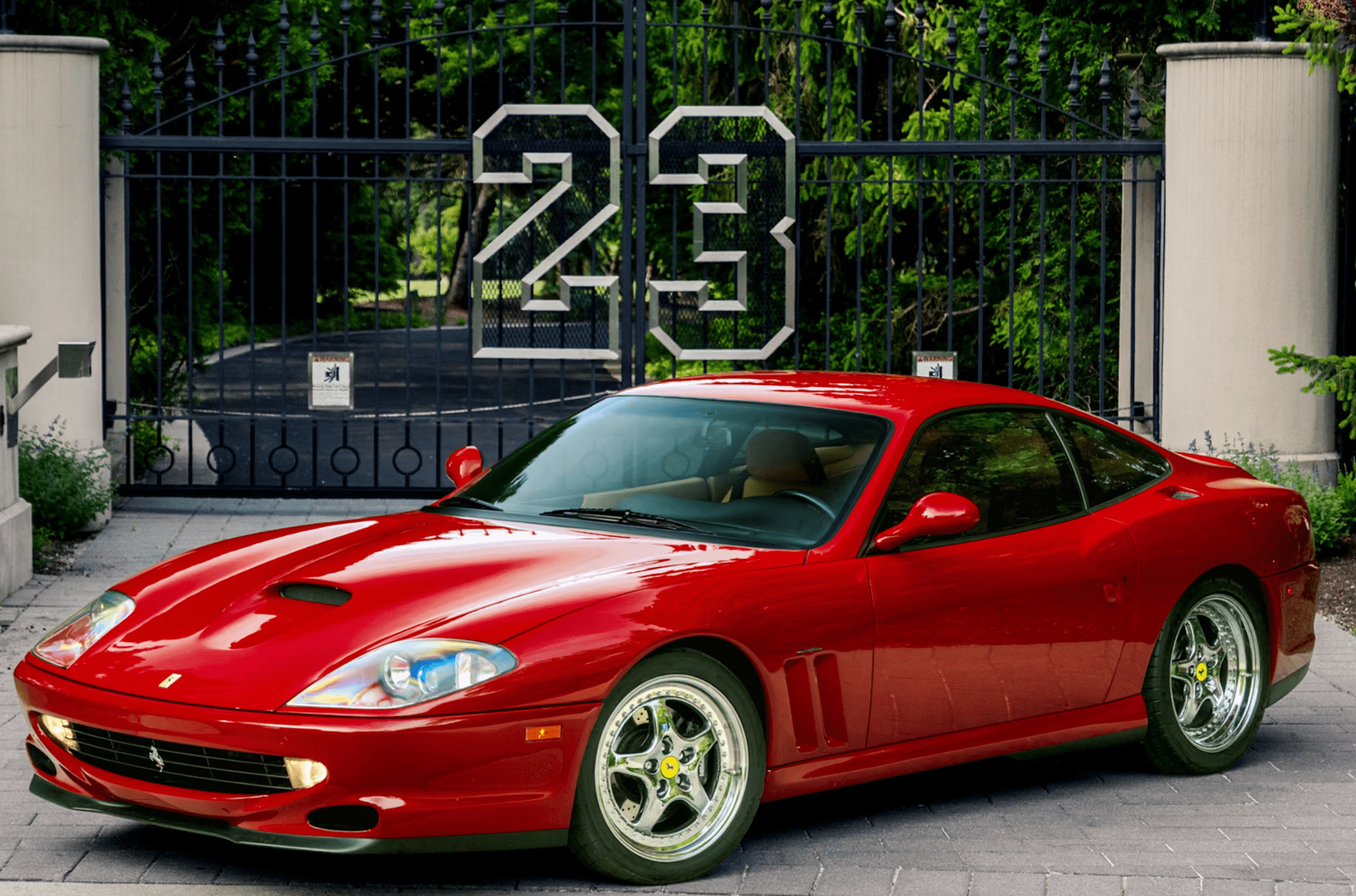 Michael Jordan’s Custom Ferrari 550 Maranello Hits The Auction Block