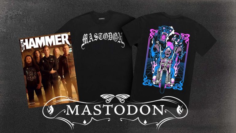 Mastodon fans! Get a t-shirt unavailable in the shops and an exclusive Metal Hammer cover, only through Louder