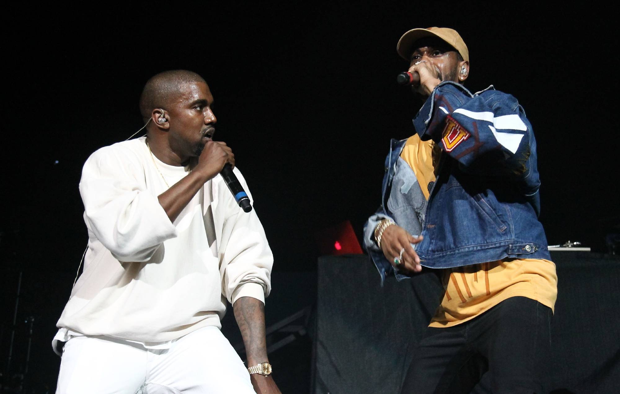 Big Sean and Kanye West reunite after feud with surprise appearance at Chicago concert