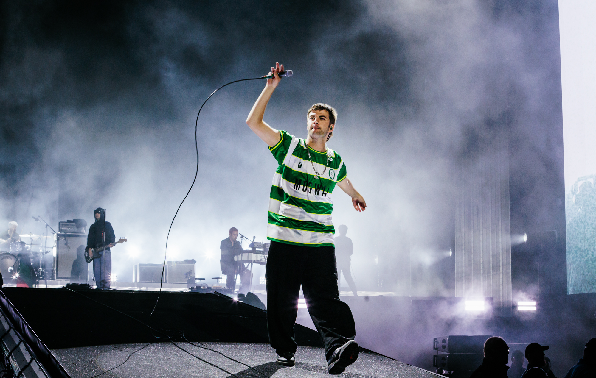 Fontaines D.C.’s Grian Chatten on why he wore Cwmbran Celtic FC Mogwai shirt at Reading 2026