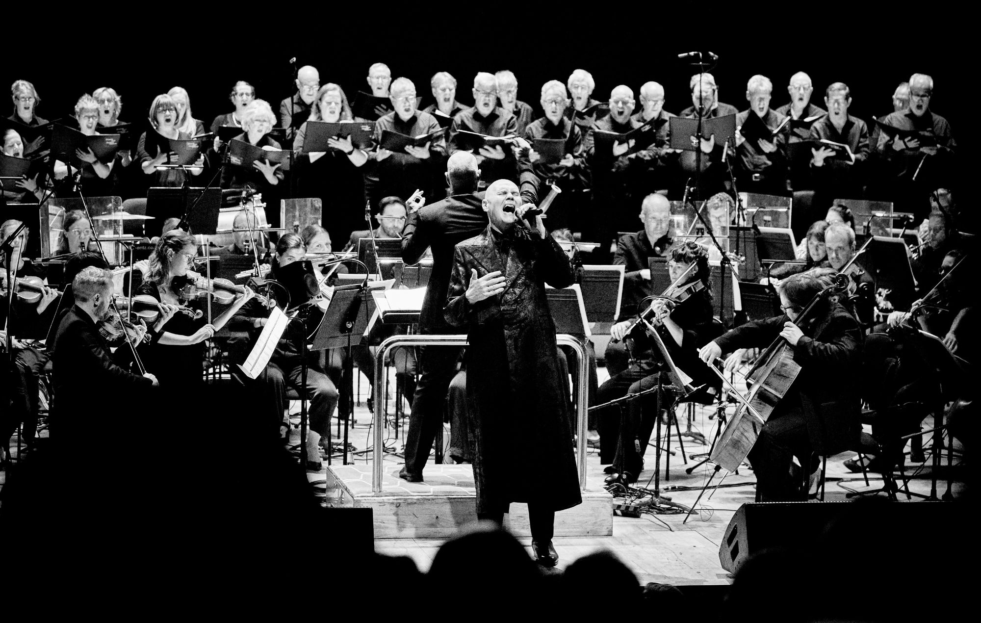 Watch Billy Corgan play Smashing Pumpkins’ classic ‘Mellon Collie & The Infinite Sadness’ with orchestra and chorus at London’s Royal Festival Hall